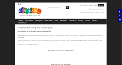 Desktop Screenshot of glass-fusing-shop.com