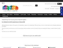 Tablet Screenshot of glass-fusing-shop.com